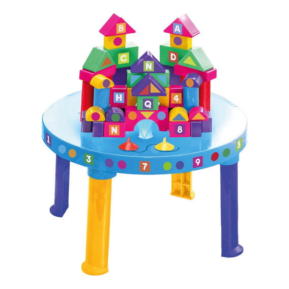 Mesa Didactica Infantil Bloques Geometricos- Multiblokas Jng