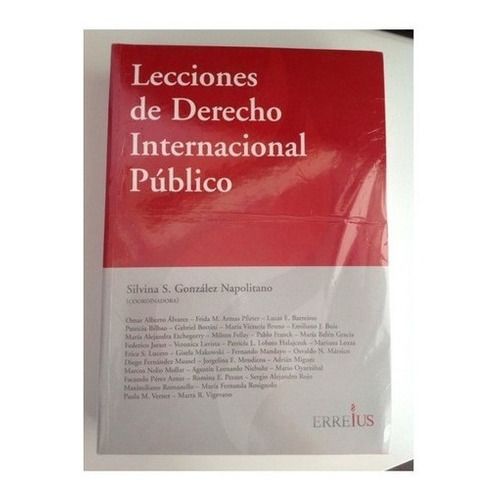 Libro -  Lecciones De Derecho Internacional Publico De 