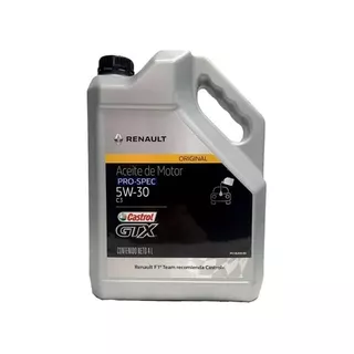 Aceite Renault Castrol 4 Lts Gtx Pro Sintetico 5w-30 Orig