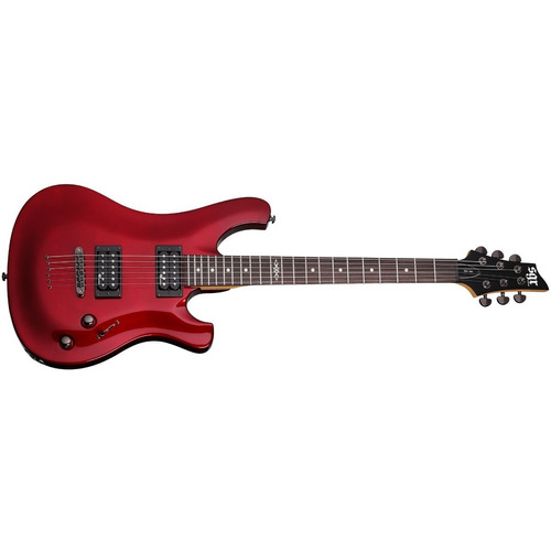 Sgr Schecter 006 Guitarra Electrica Hh Color Metallic red Orientación de la mano Diestro