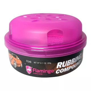 Cera Rubbing Compound Flamingo 230gr 
