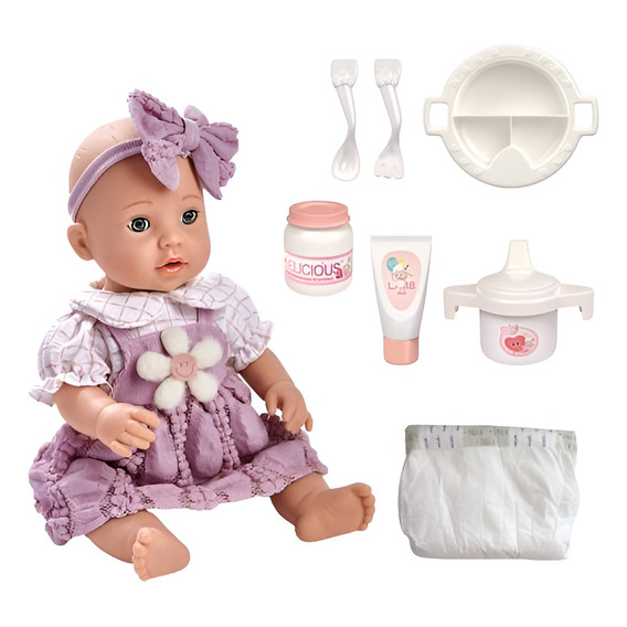 Bebote New Reborn Muñeco Muñeca Bebe Realista 41cm 