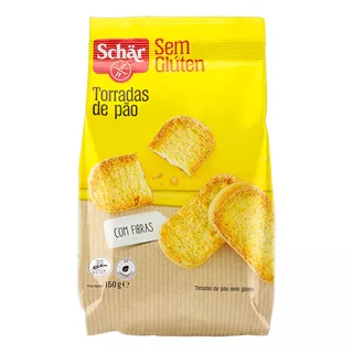 Torrada De Pão Sem Glúten Zero Lactose Schär Pacote 150g