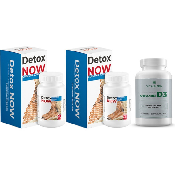 2 Unidades Detox Now + Regalo - L a $1524