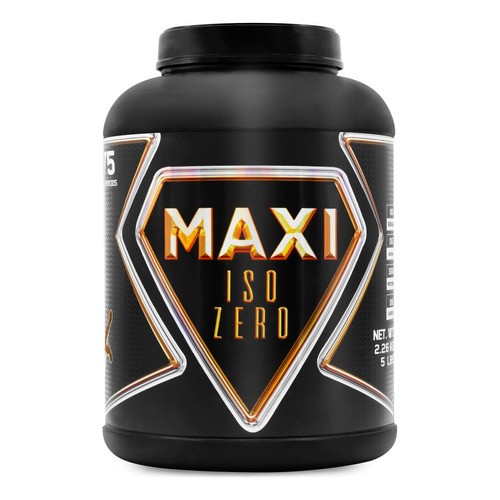 Proteína Iso Zero Maxi Whey 0 Carbs 2.2kg 75 Servicios Sabor Melon