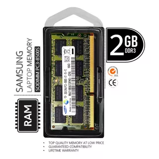2gb Ddr3 1066mhz Dual Rank 1.5v 204-pin Laptop Memory