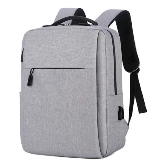 Mochila Urbana Impermeable Portanotebook 15 Con Usb P/cargar