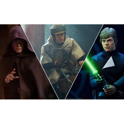 Figura de acción  Luke Skywalker Deluxe de Sideshow Collectibles