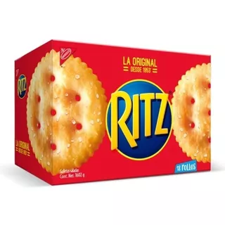 Galletas Ritz Caja Con 18 Rollos De 89g C/u (1,602 Gr)