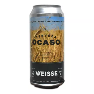 Cerveza Ocaso Weisse 473 Ml