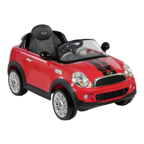 Carro a batería para niños Prinsel Mini Cooper S  color rojo 110V
