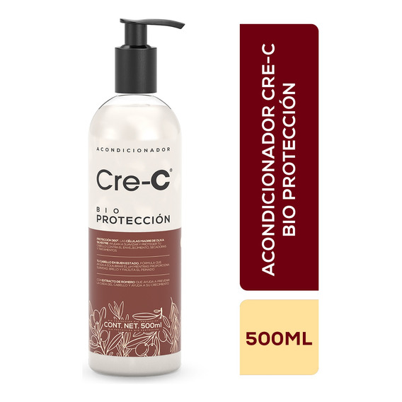 Acondicionador anticaída Cre-c bio Proteccion 500 Ml