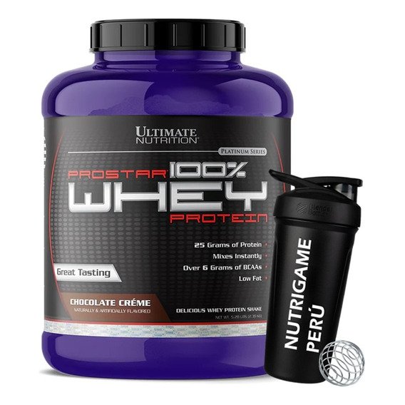 Prostar 100% Whey  5lb +shaker Proteina Whey - Tienda Fisica