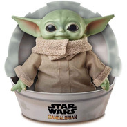 Pelúcia Baby Yoda | Star Wars Mandalorian | Mattel Gwd85