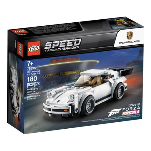 Juguete 1974 Porsche  Lego 911 Turbo 3.0 75895 Cantidad De Piezas 180
