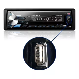 Aparelho De Som Automotivo Mp3 Bluetooth Usb Rádio Tiger 006