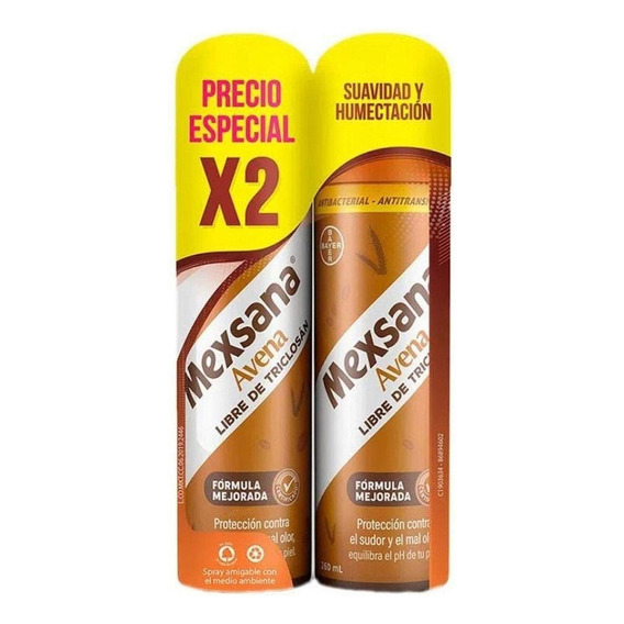 Mexsana Spray Avena Duopack X 260 - g a $7401