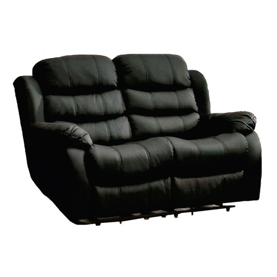 Sillon 2 Cuerpos Sofa Reclinable En Pu Living Beverly