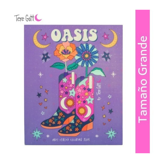 Libro Para Colorear Oasis - Tienda Oficial Tere Gott