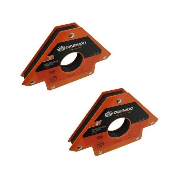 Escuadra Magnética Para Soldar Daewoo 5 Pulgadas Set X 2