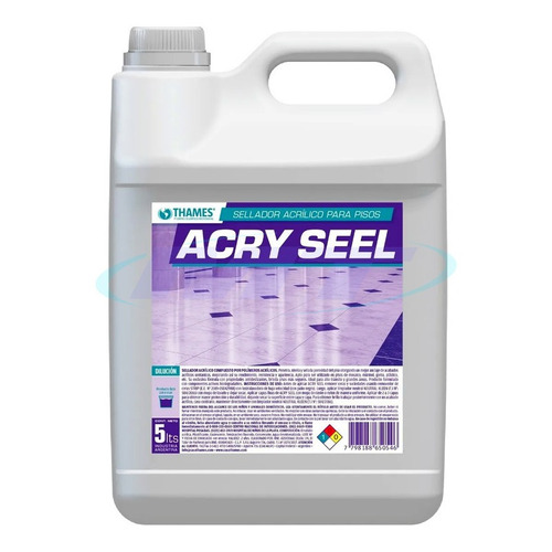 Sellador Pisos Acry Seel X 5lt