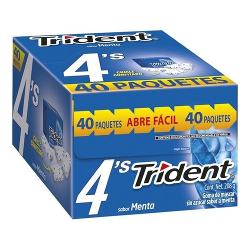 Trident 4's Menta 40 unidades