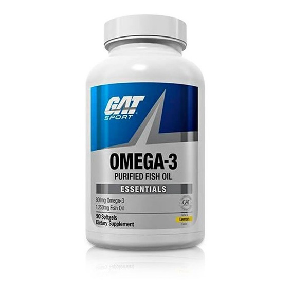 Gat Sport Omega-3 Soft Gels con 90 Cápsulas