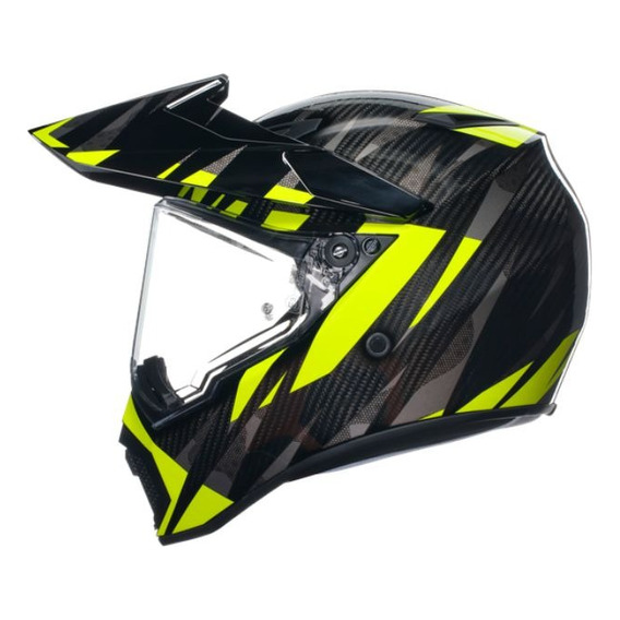 Casco Agv Ax-9 Multipropósito Carbon Steppa 102 Certificado