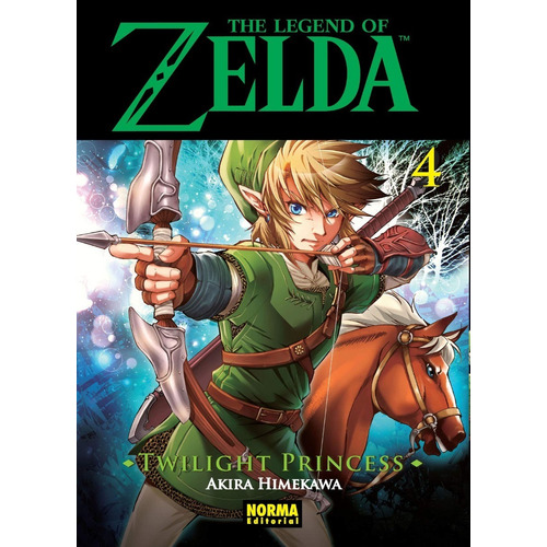 Libro Legend Of Zelda 4 Twilight Princess [ Manga ] Español