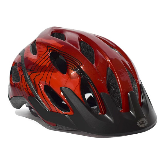 Casco Bell Chd Cadence Red Wired