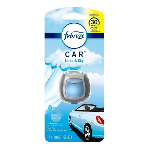 Febreze Car Desodorante Perfume Aromatizante Para Auto Sky