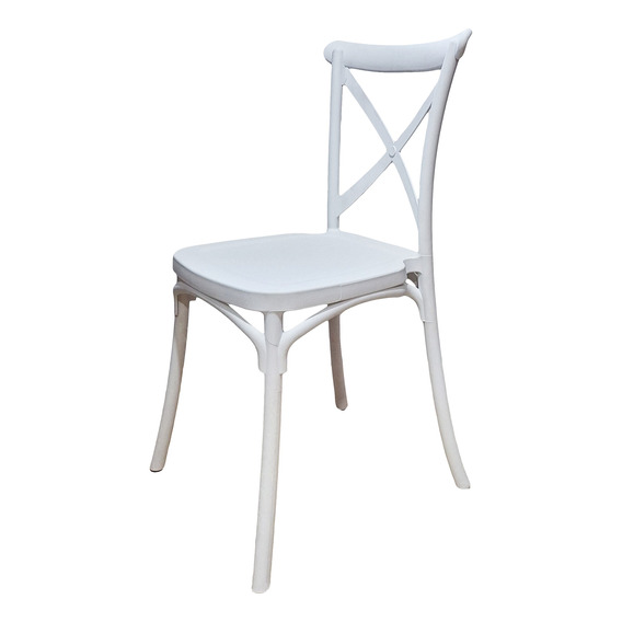 Silla Estilo Nórdico De Comedor O Jardín Resistente Exterior