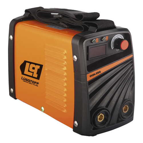 Soldadora inverter Lüsqtoff Inverter Iron-250 naranja y negra 50Hz/60Hz 220V