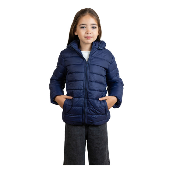 Campera Inflable C-piel Niño Niña Unisex Escolar Talle 8-16