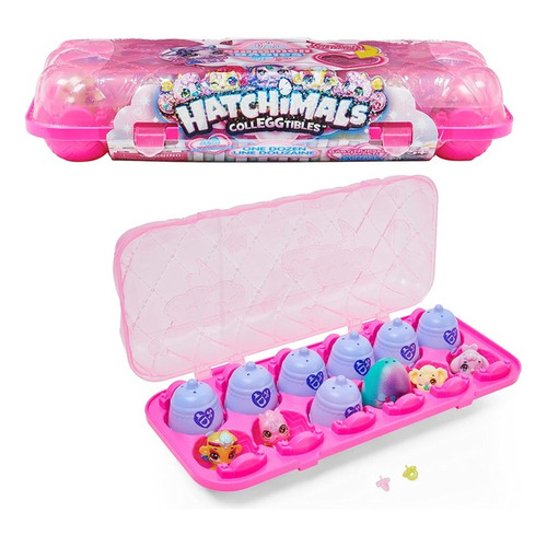 Hatchimals Paquete De 12 Piezas Huevera Shimmer Babies