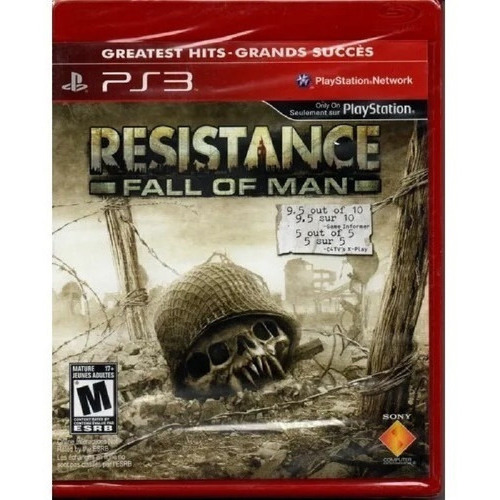 Juego Resistance Fall Of Man Ps3 Midia Fisica Greatest Hits