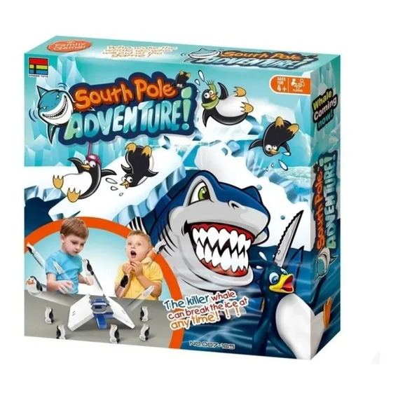 Juego De Mesa Tiburon C/ Equilibrio South Pole Giantoys 7352