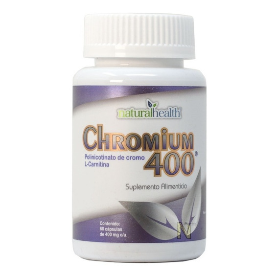 Chromium 400 (60 Cápsulas 400 Mg) Naturalhealth