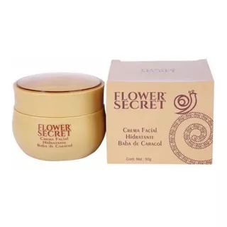 Crema Facial Baba De Caracol Hidratante 50g Flower Secret