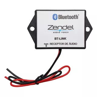 Receptor Áudio Bluetooth Adaptador Link Auxiliar P2 Zendel