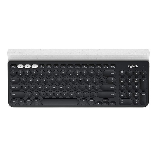 Teclado bluetooth Logitech K780 QWERTY español España color negro y blanco