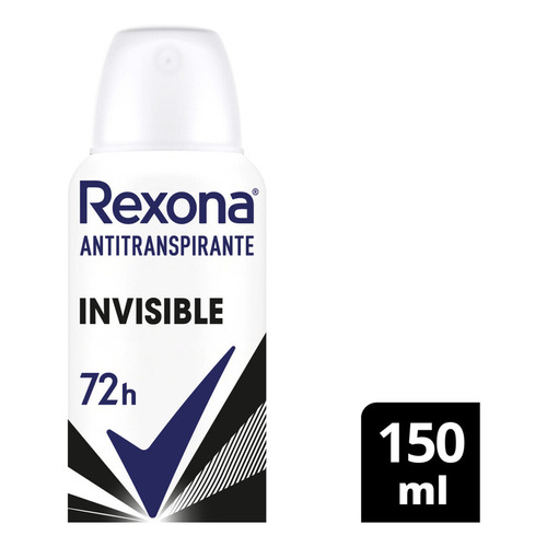 Desodorante Rexona Invisible Women 150 Ml