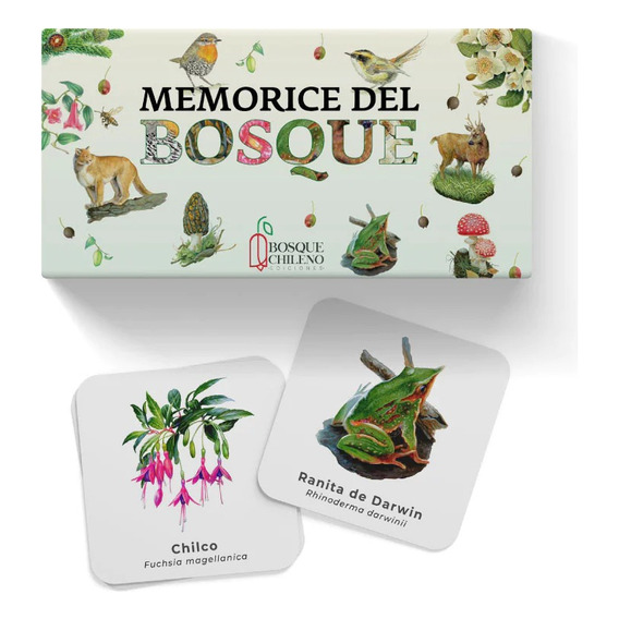 Juego De Mesa Memorice Del Bosque