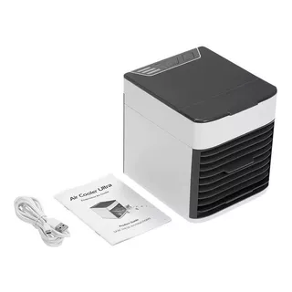 Mini Ar Condicionado Portátil Umidificador Nexfan Cooler Cor Branco 110v/220v
