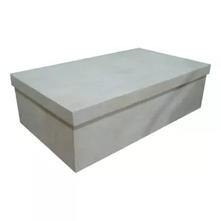 Caja Fibrofacil 25x35x6 Con Tapa Tipo Zapato X 10 Un. 