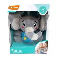 Ok Baby Elefante Con Luz Y Sonido Fanty Safari Musical 15 Cm