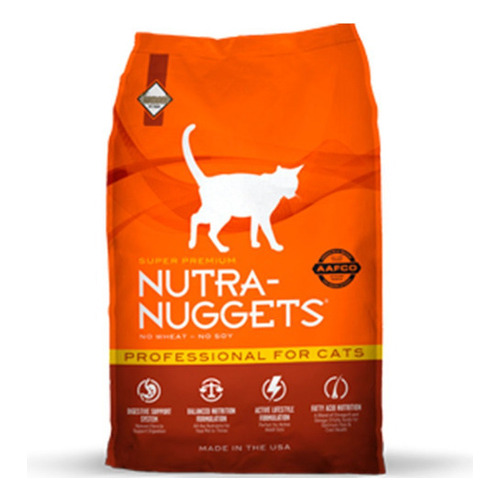 Alimento Para Gatos Nutra Nuggets Cat Professional 7.5kg