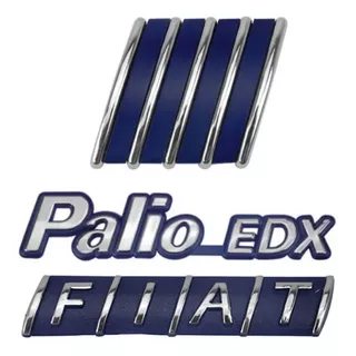 Emblema Fiat Palio Edx + Capô 1996 À 2000