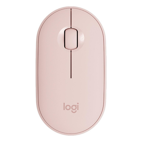 Mouse inalámbrico Logitech  Pebble M350 rosa