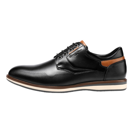 Zapatos Oxford De Vestir Bruno Marc Para Hombre Negro